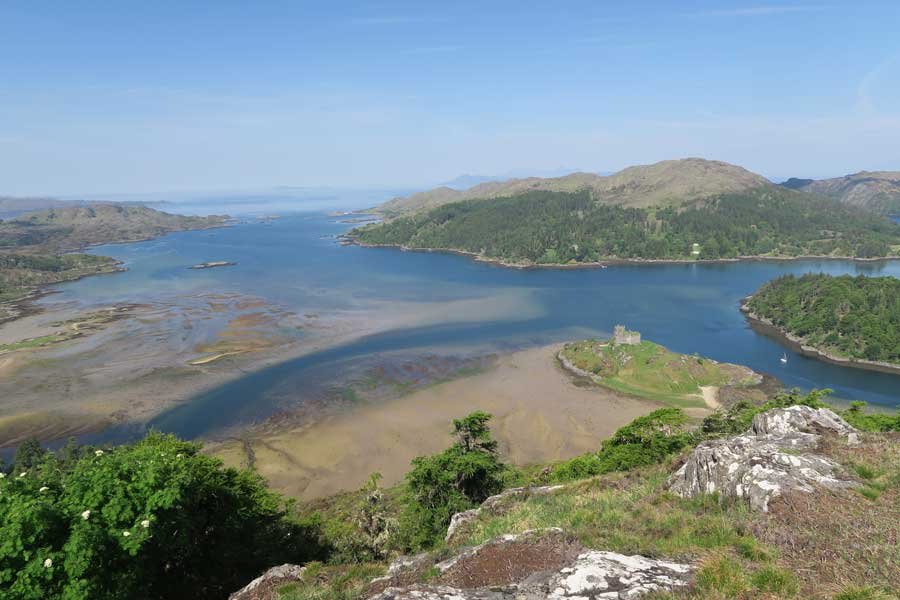 Castle Tioram viewpoint