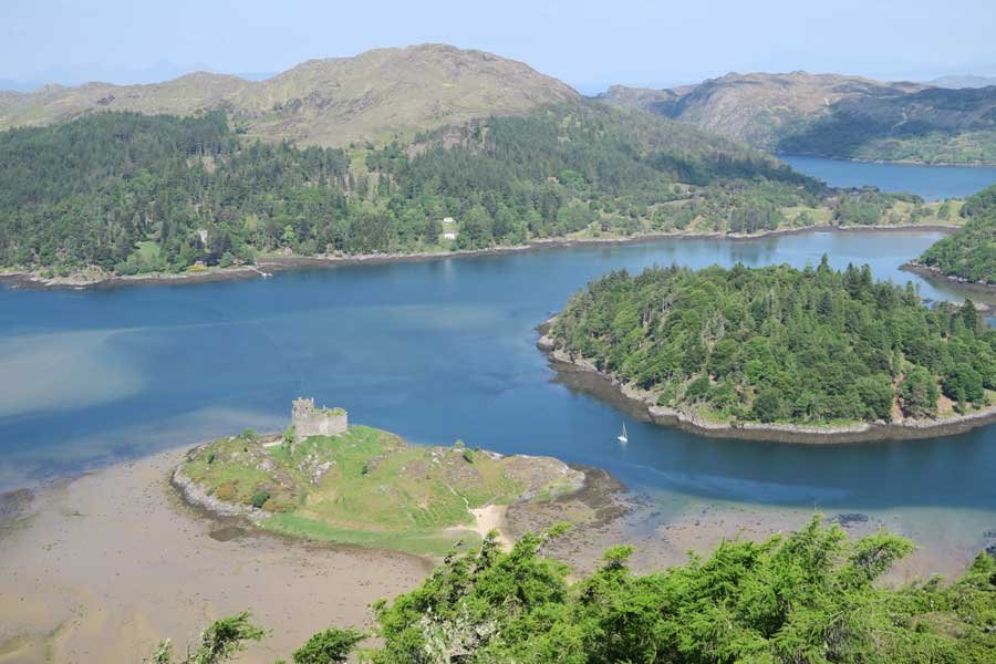 Castle Tioram viewpoint
