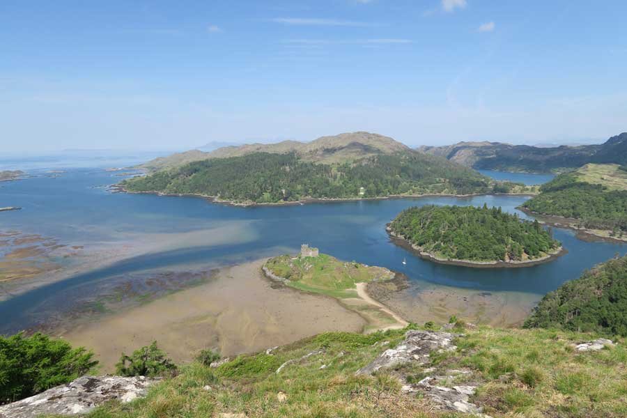 Castle Tioram viewpoint