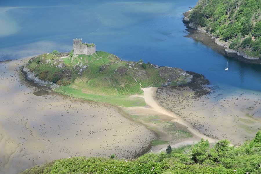 Castle Tioram viewpoint