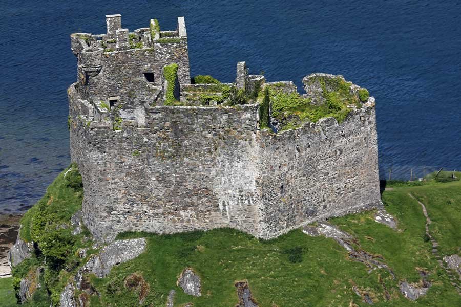 Castle Tioram from the viewpoint