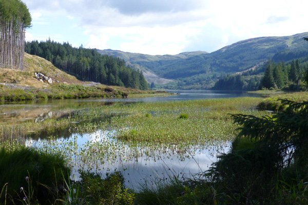 Loch Doilet near the start of the Corrantee lead mine walk