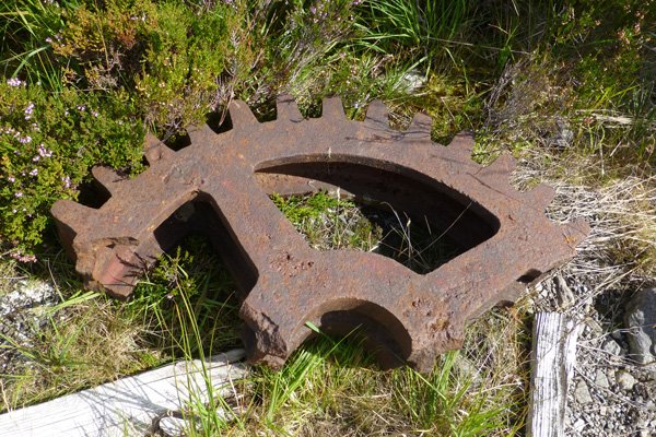 Part of the old water wheel