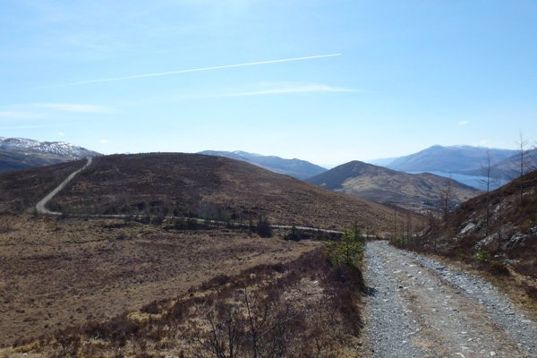 Descending back to Fort William