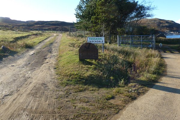Fascadale - the start of the walk