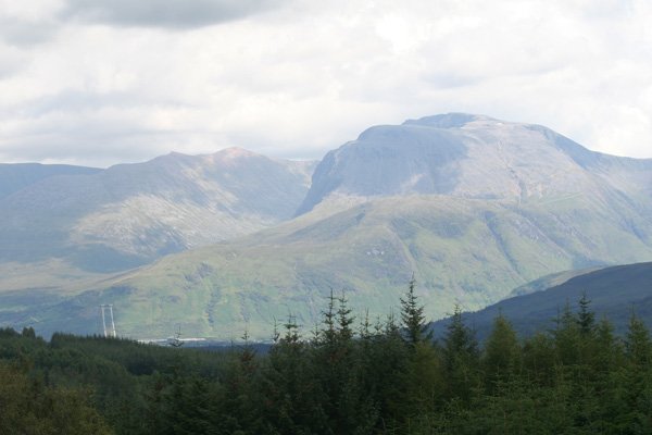 View to Fort William from Fassfern