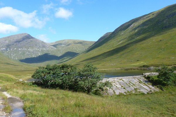 Galmadale Dam in Glen Galmadale