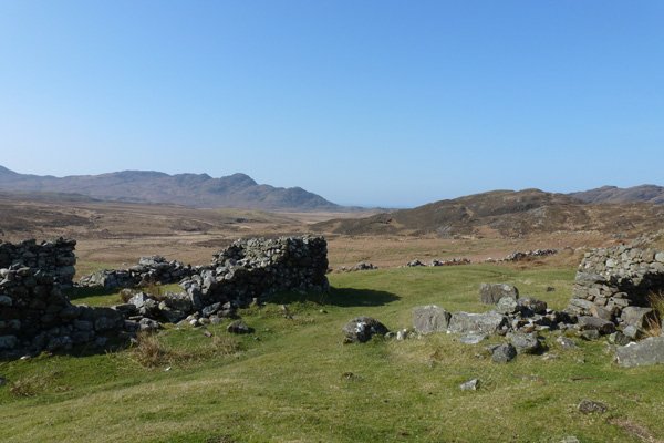The deserted village of Glendrian