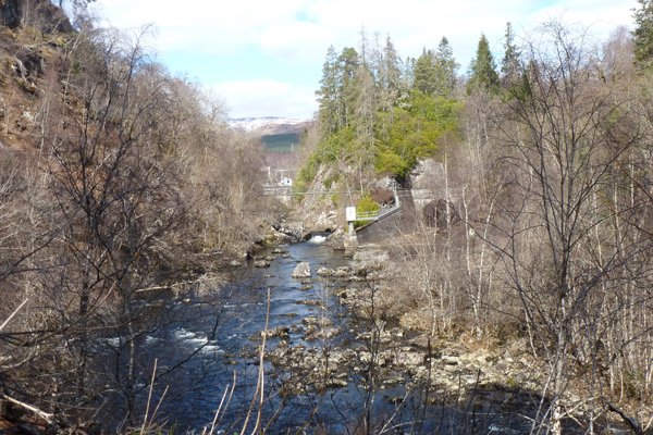 The Hydroelectricity Scheme from Ciste Dubh Trail
