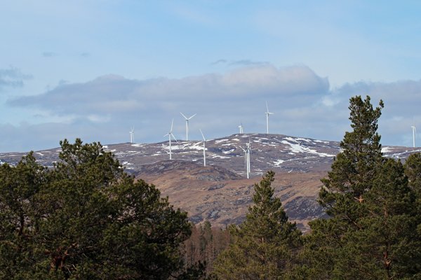Lovely hill views on the Alt na Cailliche Trail