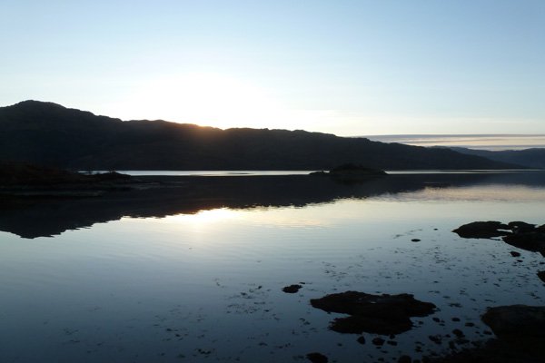 Loch Sunart from the Garbh Eilean wildlife hide