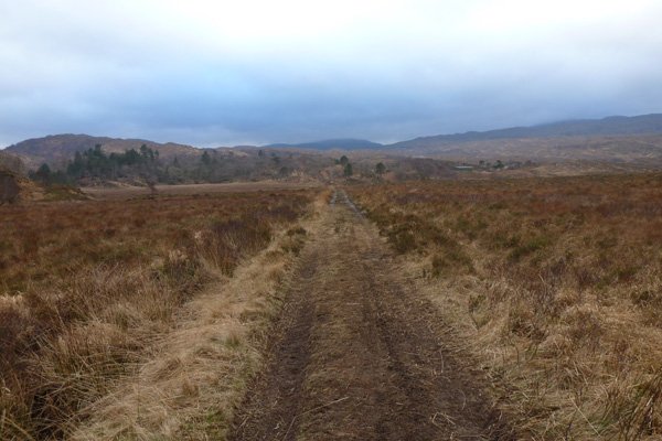 The track from Acharacle to Arivegaig