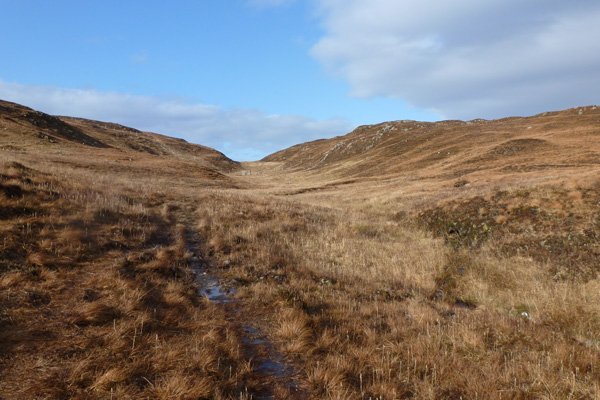 The walk can be boggy at times