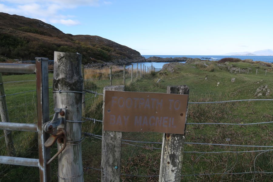 Portuairk and Bay MacNeil Walk