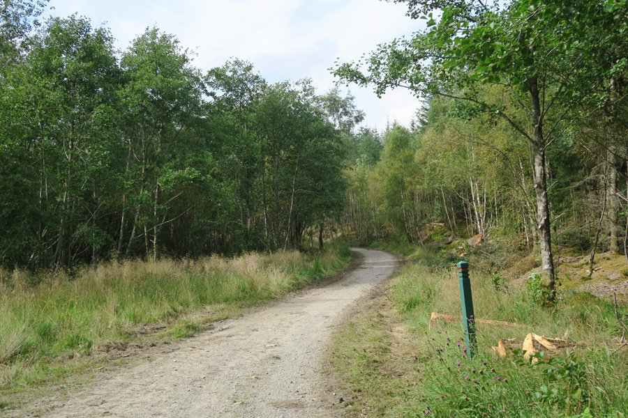 The River Lundy Trail walk is well marked