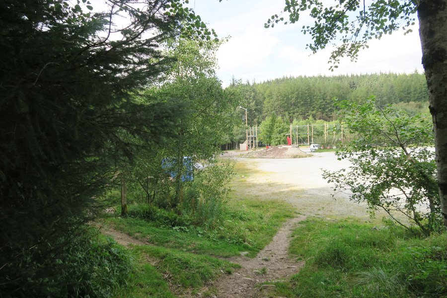 Returning to the Nevis Range car park