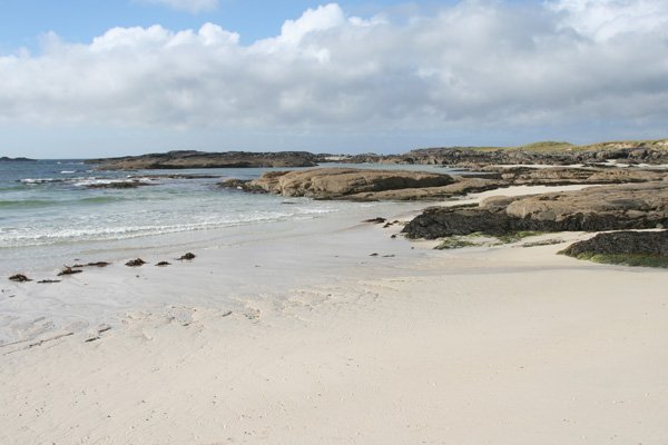 The beach at Sanna