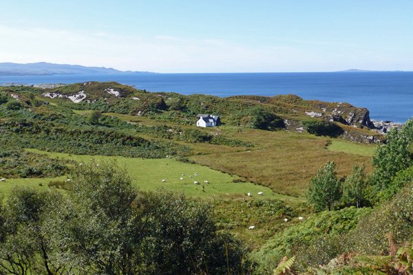 The 'deserted' village of Smirisary. 