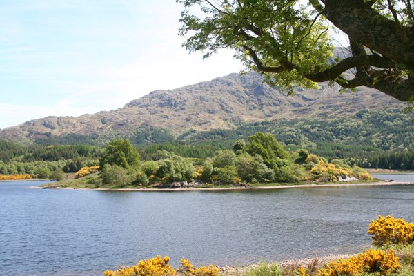 St Finan's or The Green Isle on Loch Shiel