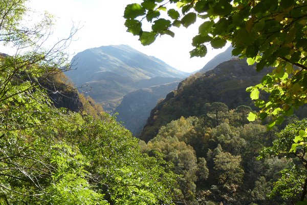 One of the many stunning views on route