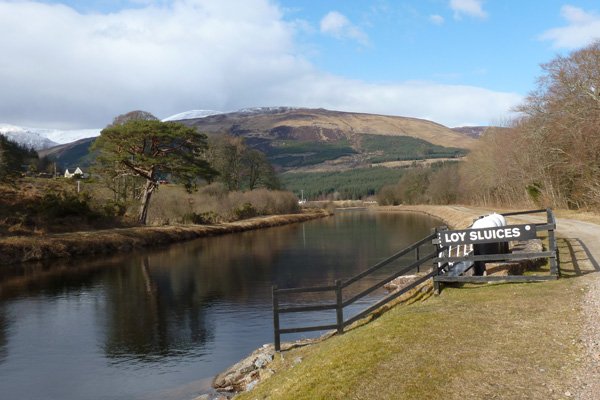 The Loy Sluices design to remove excess water from the canal