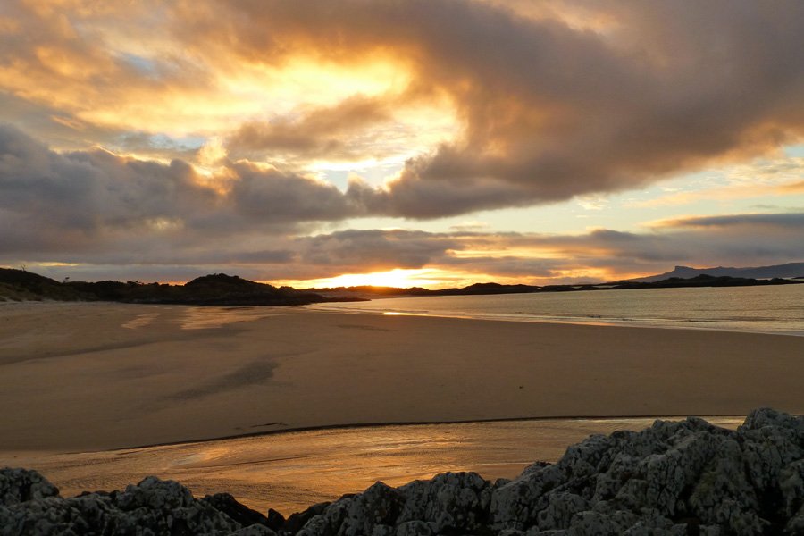 Sunset at Camusdarach