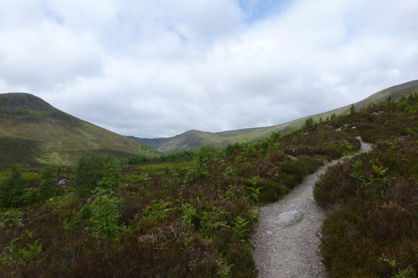 Walking to Coire Ardair in Creag Meagaidh National Nature Reserve