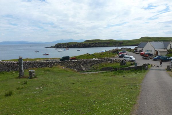 Galmisdale ferry terminal on Eigg