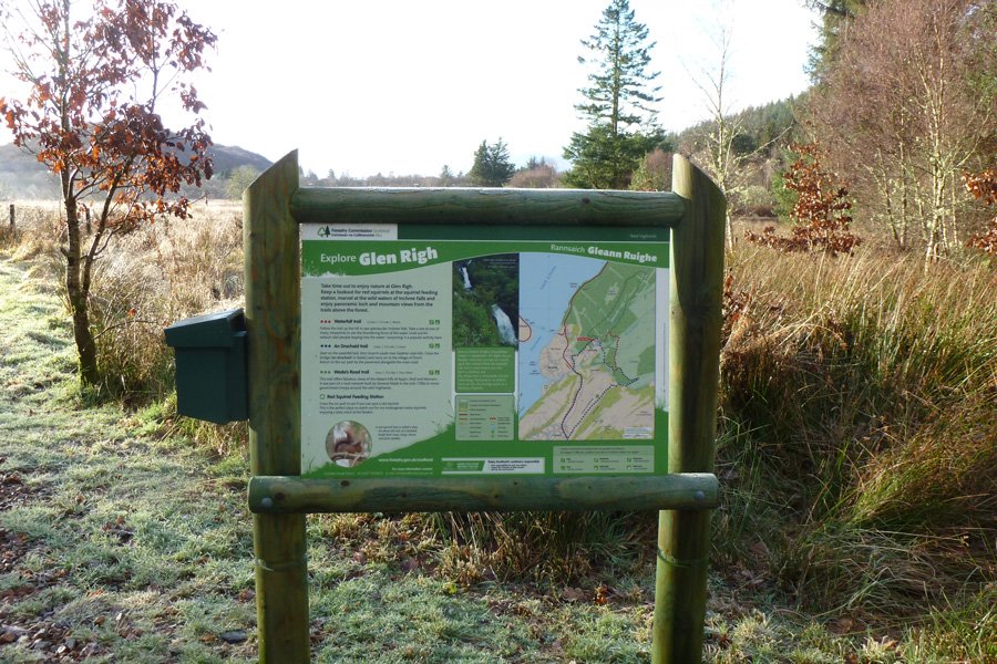 There are also some great short walks at Inchree