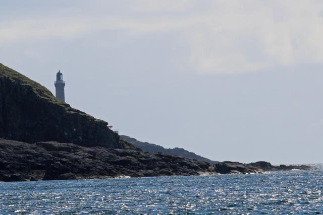 Views of Ardnamurchan Lighthouse from Sanna Bay