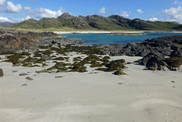 Silver sands of Sanna Bay